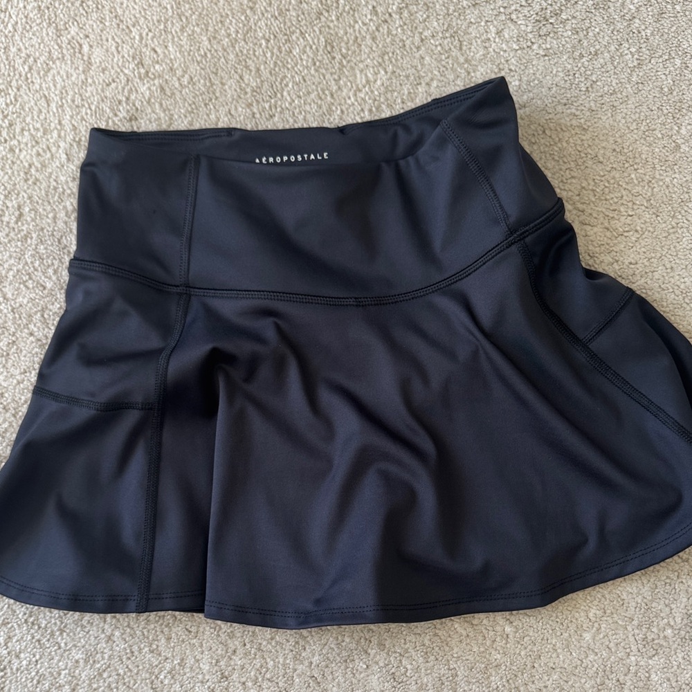 Aeropostale Black Stretch Active Skirt